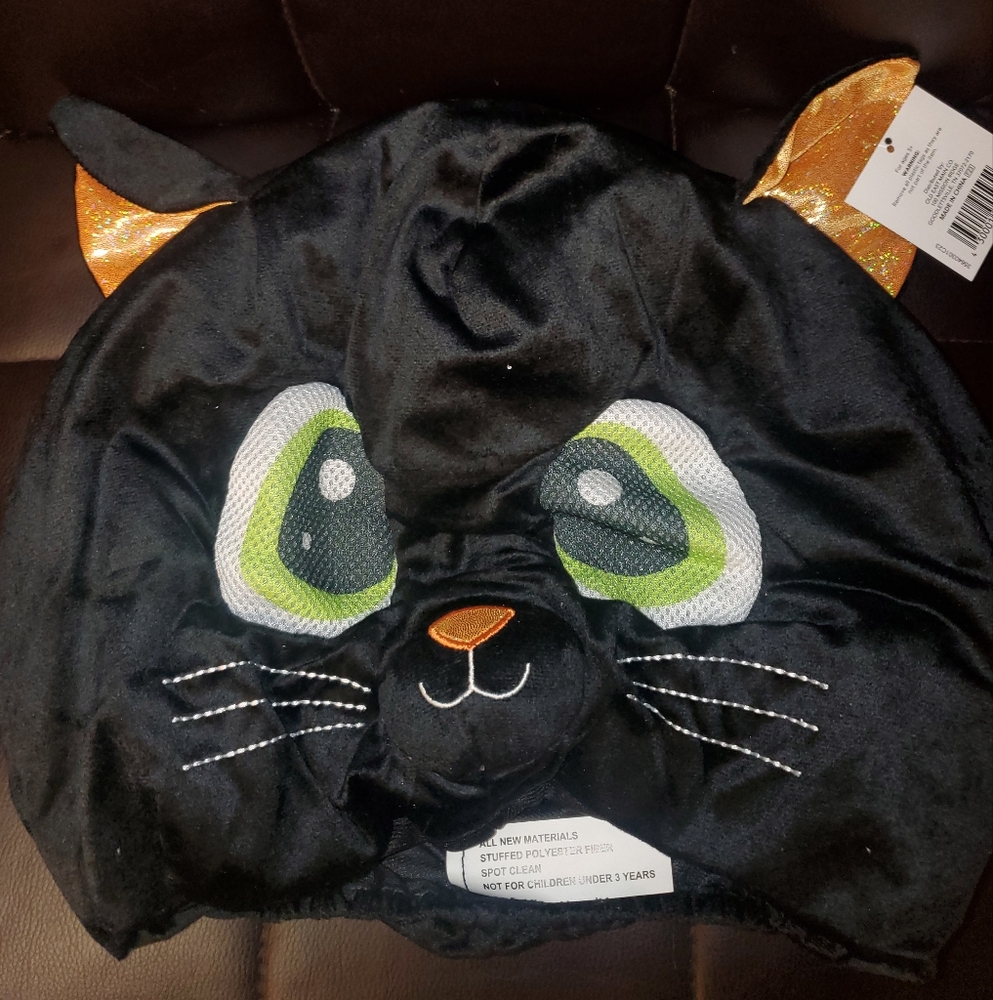 Cat Head Mask Costume New
